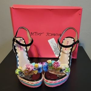 Betsey Johnson Polka Dot Heels